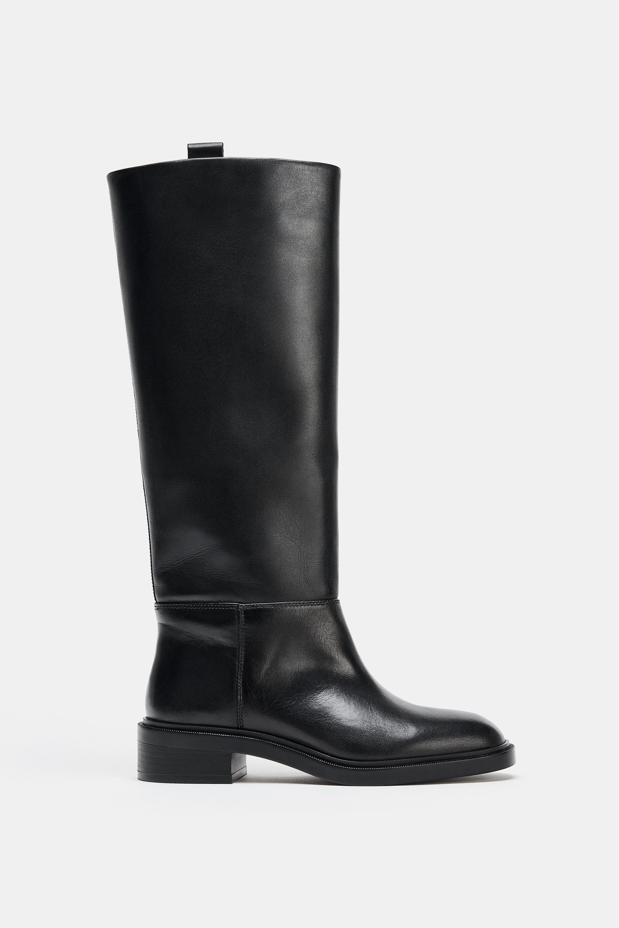 LEATHER EQUESTRIAN BOOT